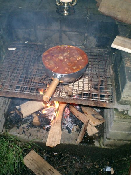 キャンプ料理